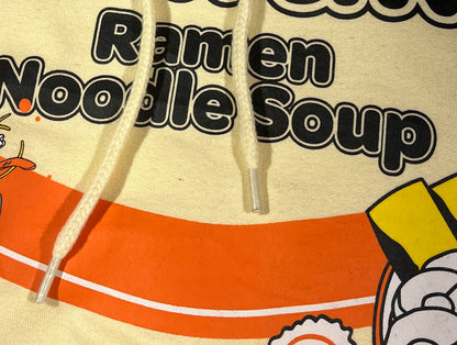 Vintage Naruto Hoodie Ramen Noodle Soup