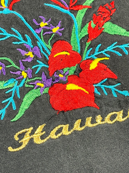 Vintage Hawaii T-Shirt Top Embroidered