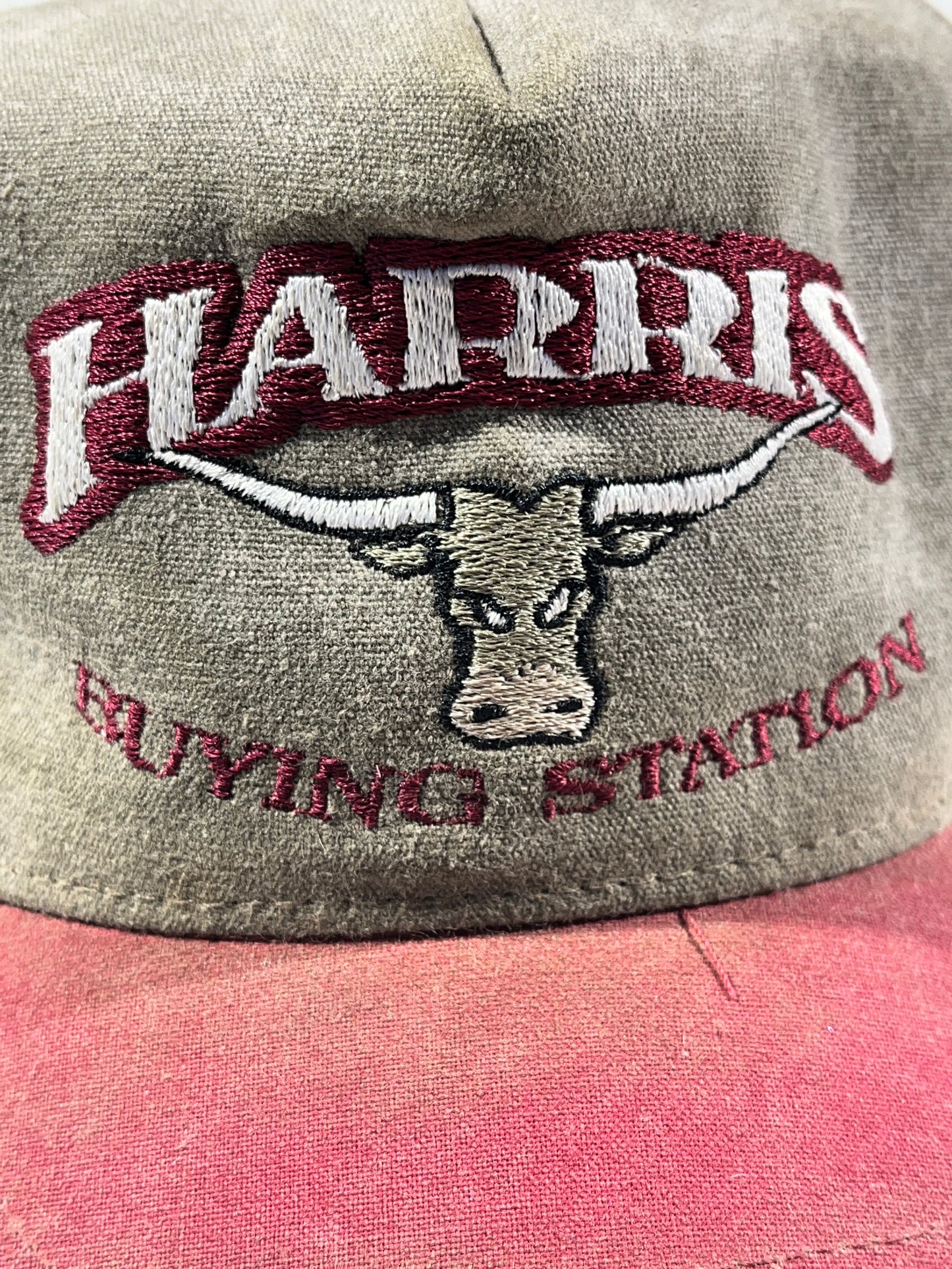 Vintage Harris Buying Station Hat Western