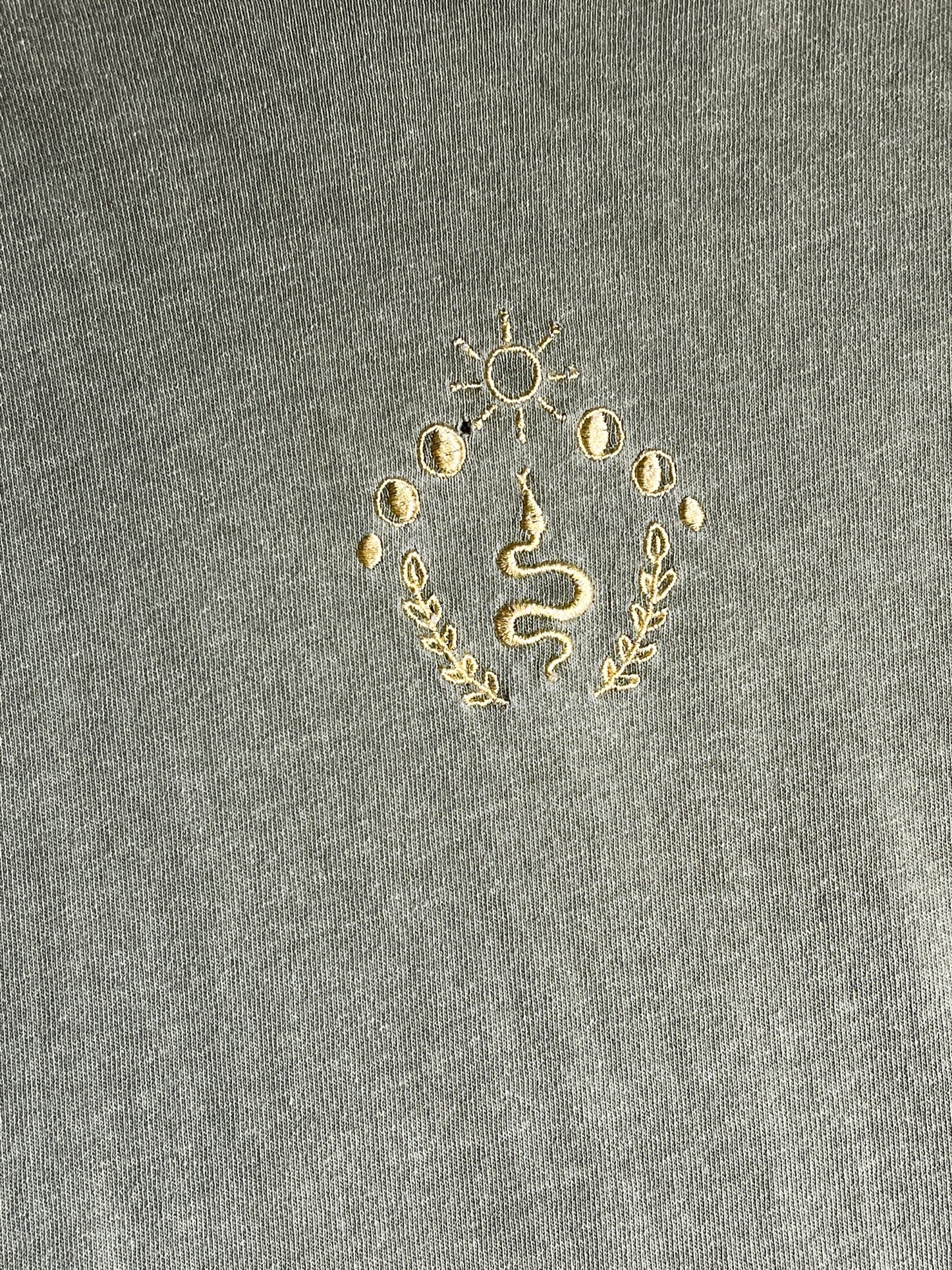 Vintage Snake T-Shirt Embroidered