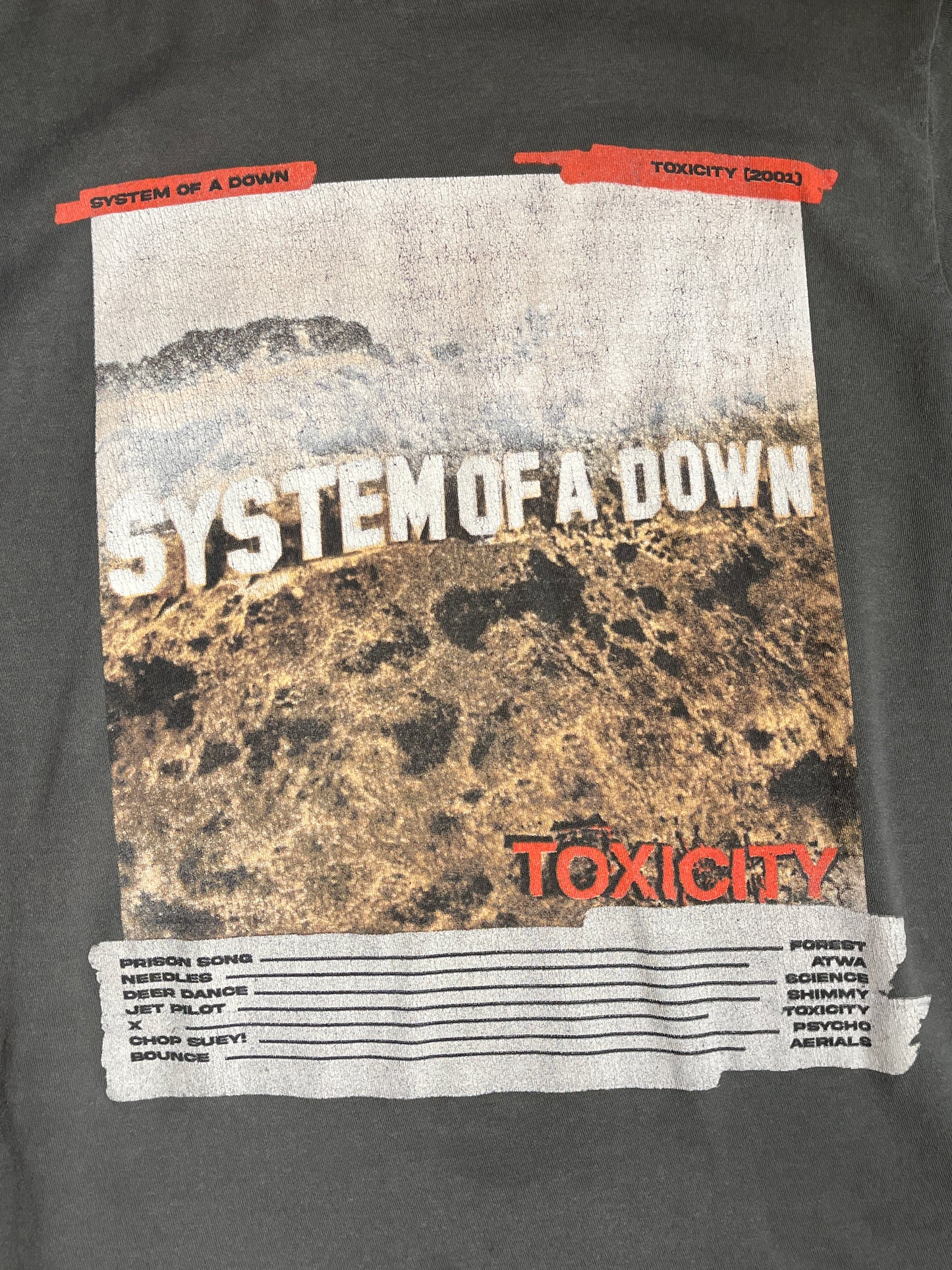 Vintage SOAD T-Shirt System Of A Down Band