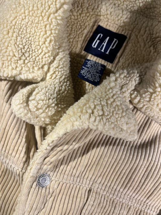 Vintage Corduroy Gap Jacket Trucker Cut Soft