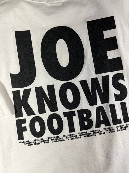 Vintage Football Good T-Shirt Joe Knows