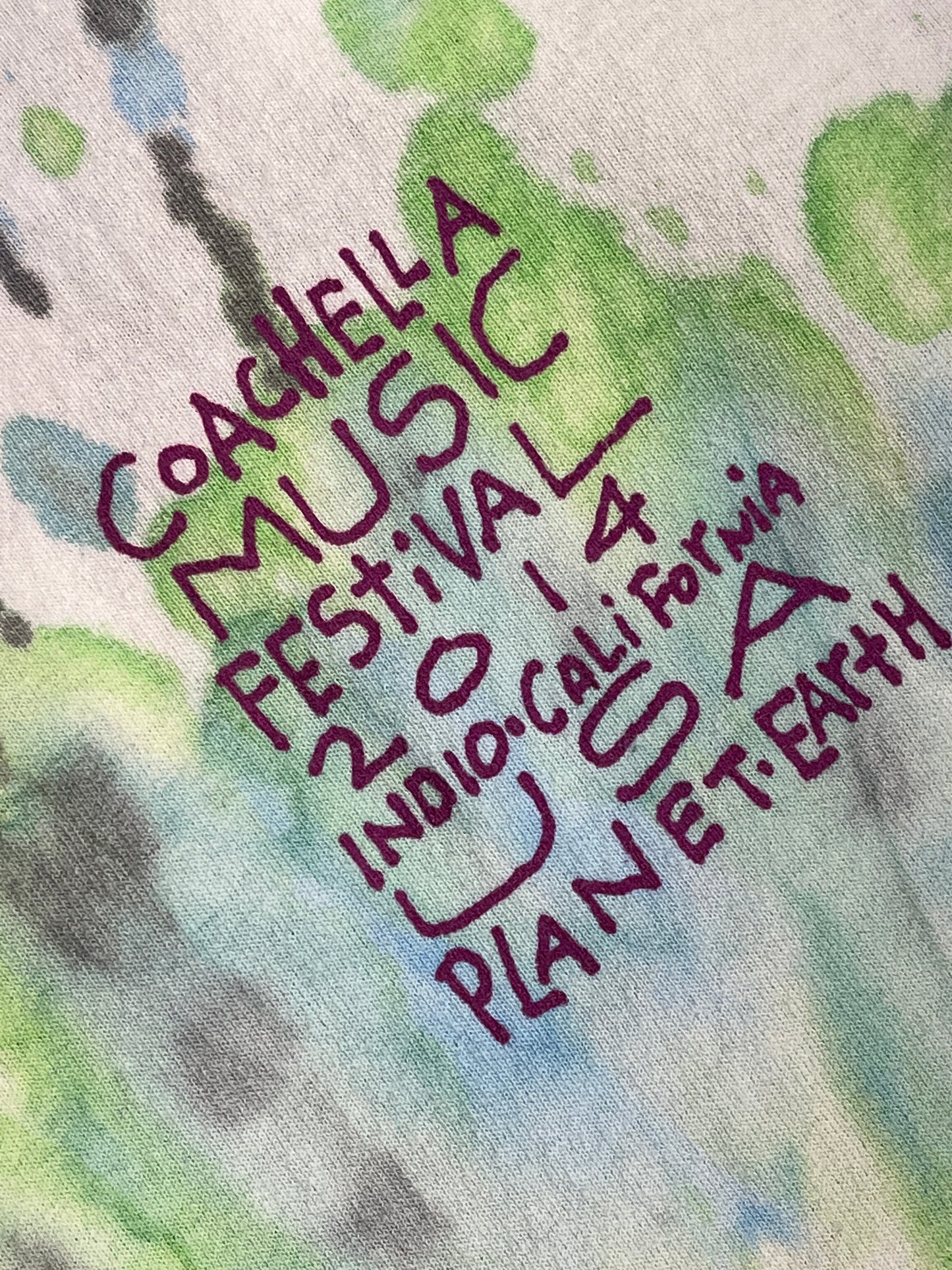 Vintage Coachella Tank Top Shirt Music Festival
