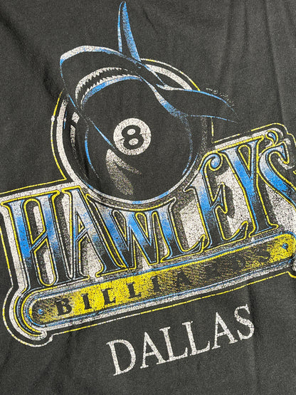 Vintage Hawleys Billiards T-Shirt 8 Ball XXL Dallas