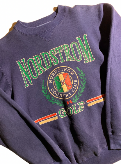 Vintage Navy Nordstrom Golf Crewneck