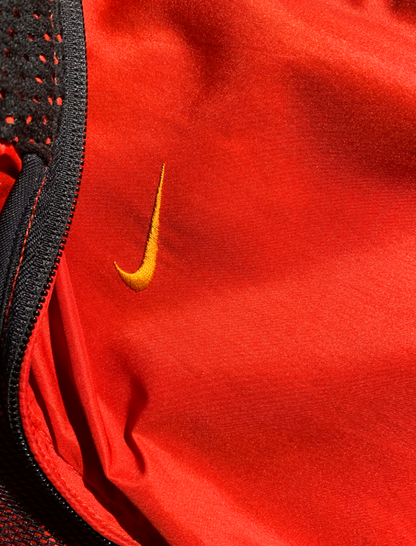 Vintage Nike Red Water Resistant Zip-up Jacket