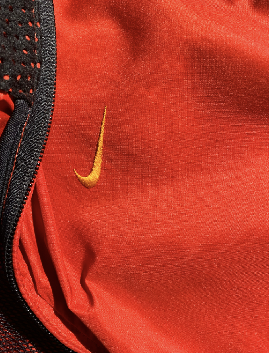 Vintage Nike Red Water Resistant Zip-up Jacket