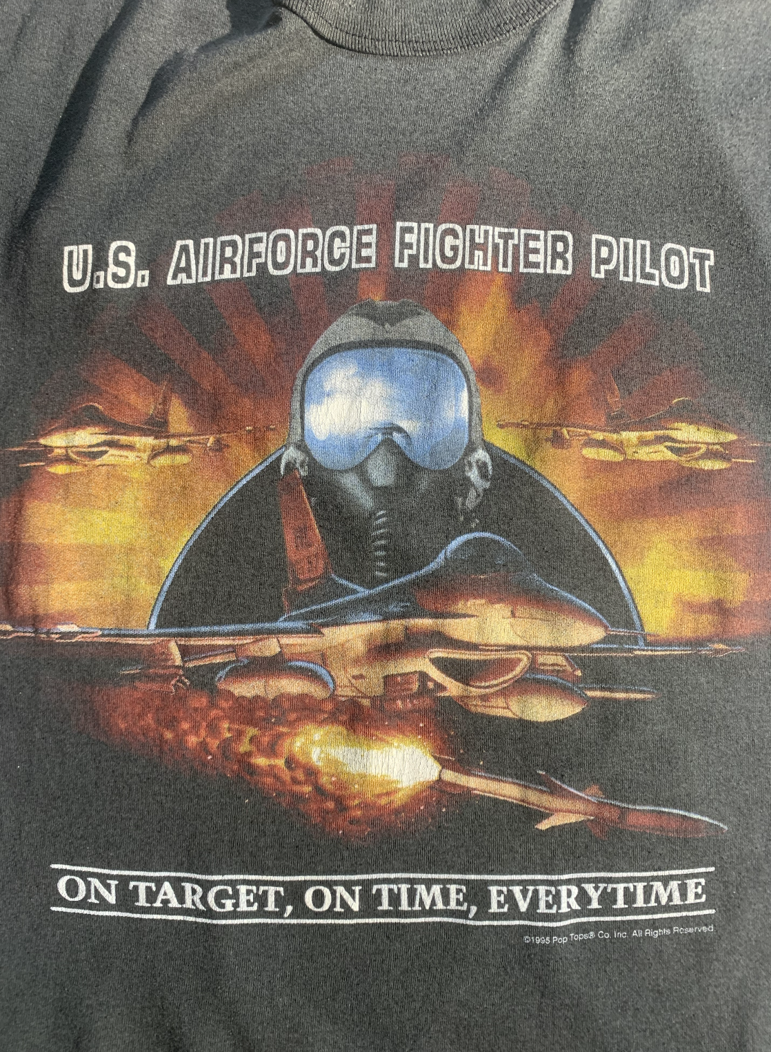 Vintage US Airforce Fighter Pilot T-Shirt