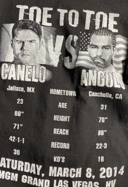 Vintage Boxing T-Shirt TOE to TOE Canelo