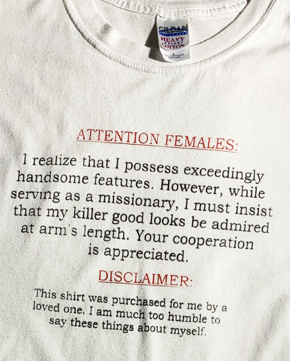 Vintage Attention Females T-Shirt