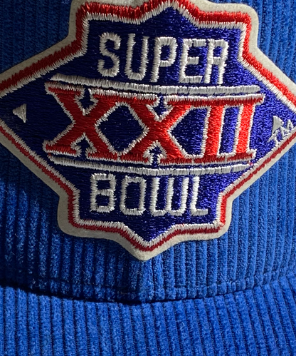 Vintage Super Bowl Snapback Hat CORD