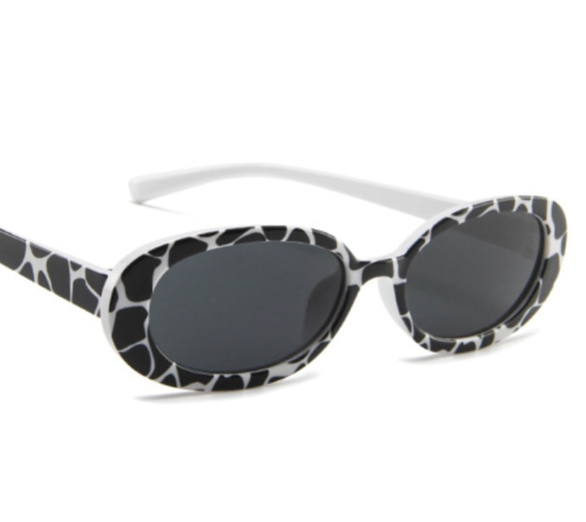 Vintage Sunglasses Cow Print