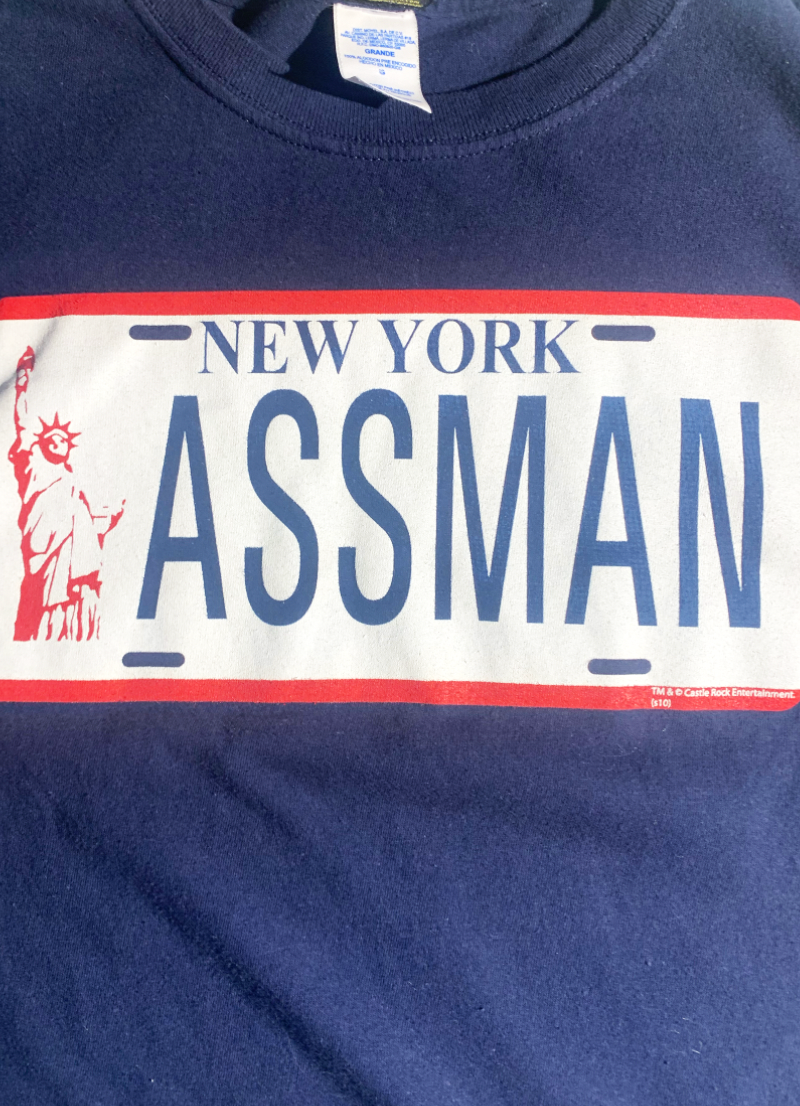 Vintage Seinfeld T-Shirt NYC ASS MAN