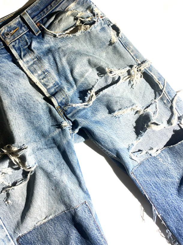 Vintage Thrashed Levis Jeans