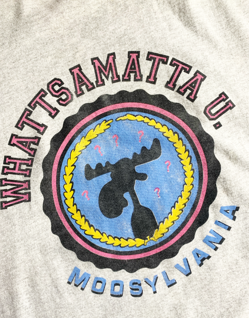 Vintage Whattsamatta T-Shirt Animal Tee