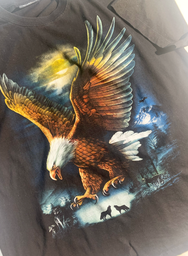 Vintage Bald Eagle T Shirt Animal Tee Glorydays Fine Goods