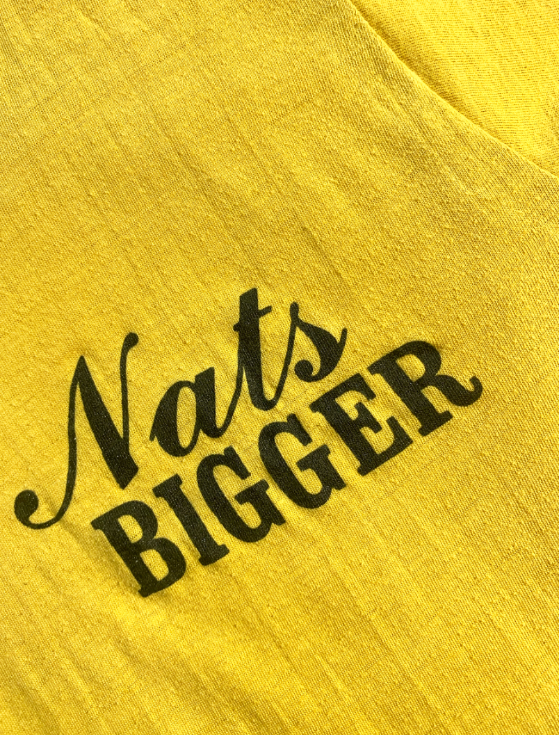 Vintage Yellow Nats Bigger T-Shirt