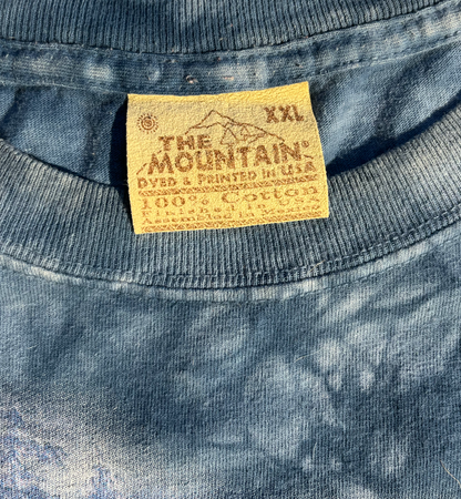 Vintage The Mountain Tie-Dye T-Shirt Animal Tee