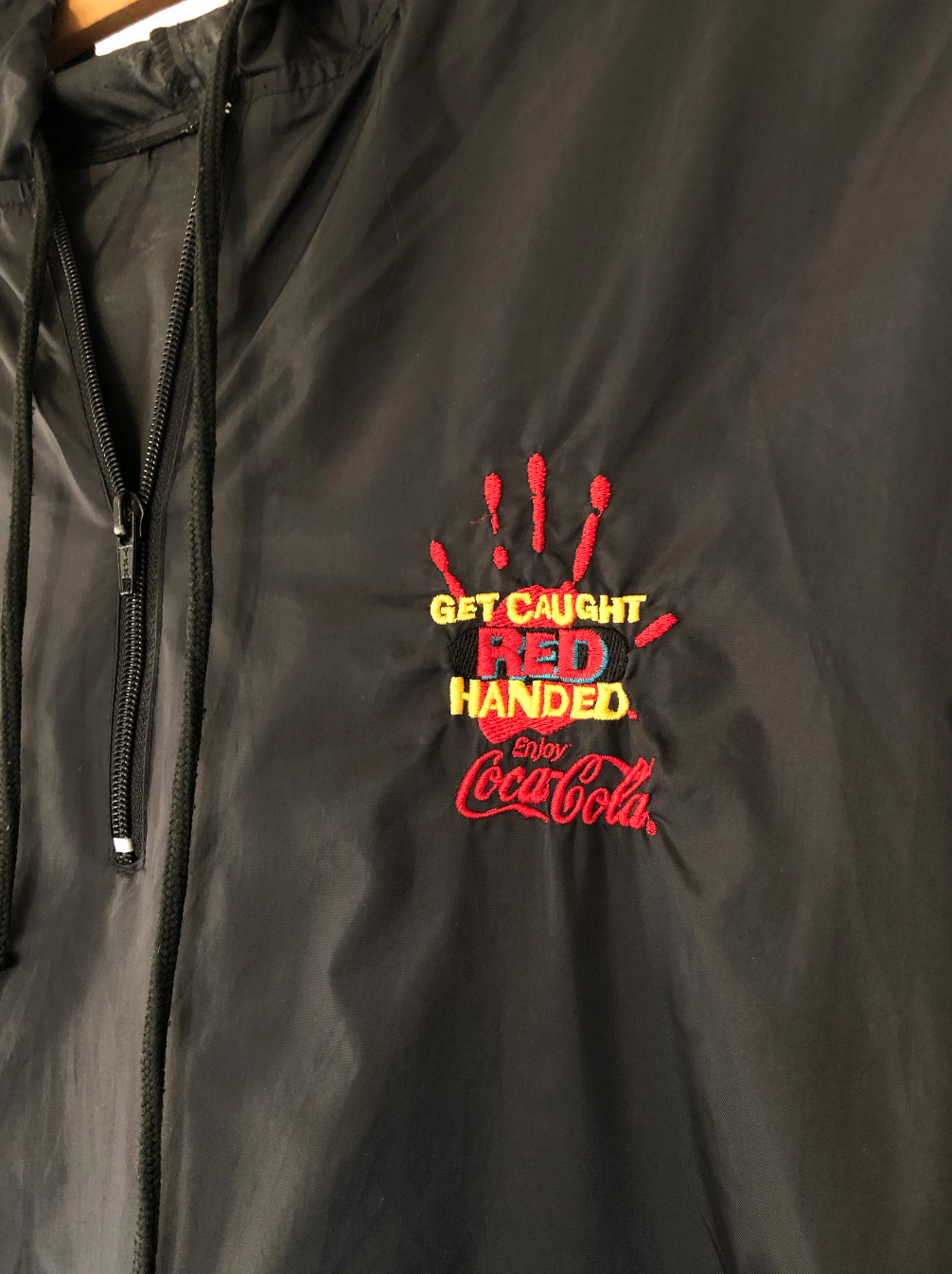 Vintage Coca Cola Windbreaker Jacket