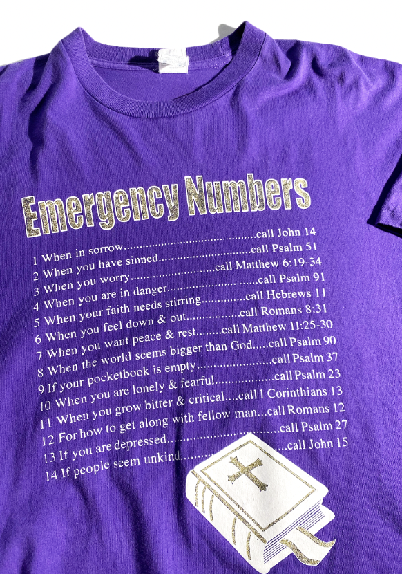Vintage Emergency #s T-Shirt