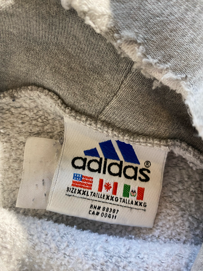 Vintage Distressed Adidas Hoodie