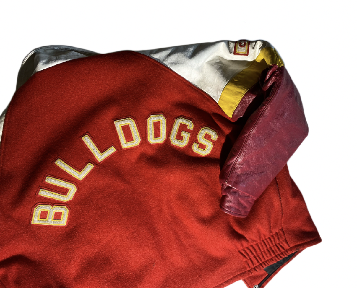 Vintage Sylvan Lake Bulldogs Varsity Jacket