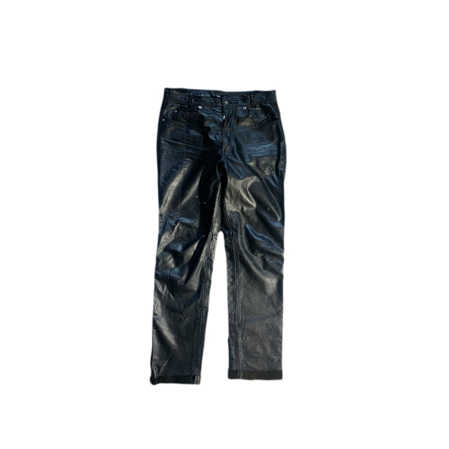 Vintage First Genuine Leather Pants 🔥♠️