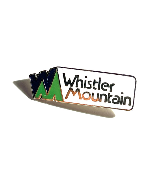 Vintage Whistler Pin Metal