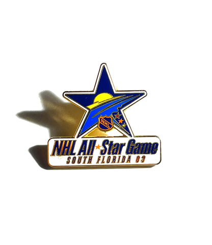 Vintage NHL All Star Game Metal Pin