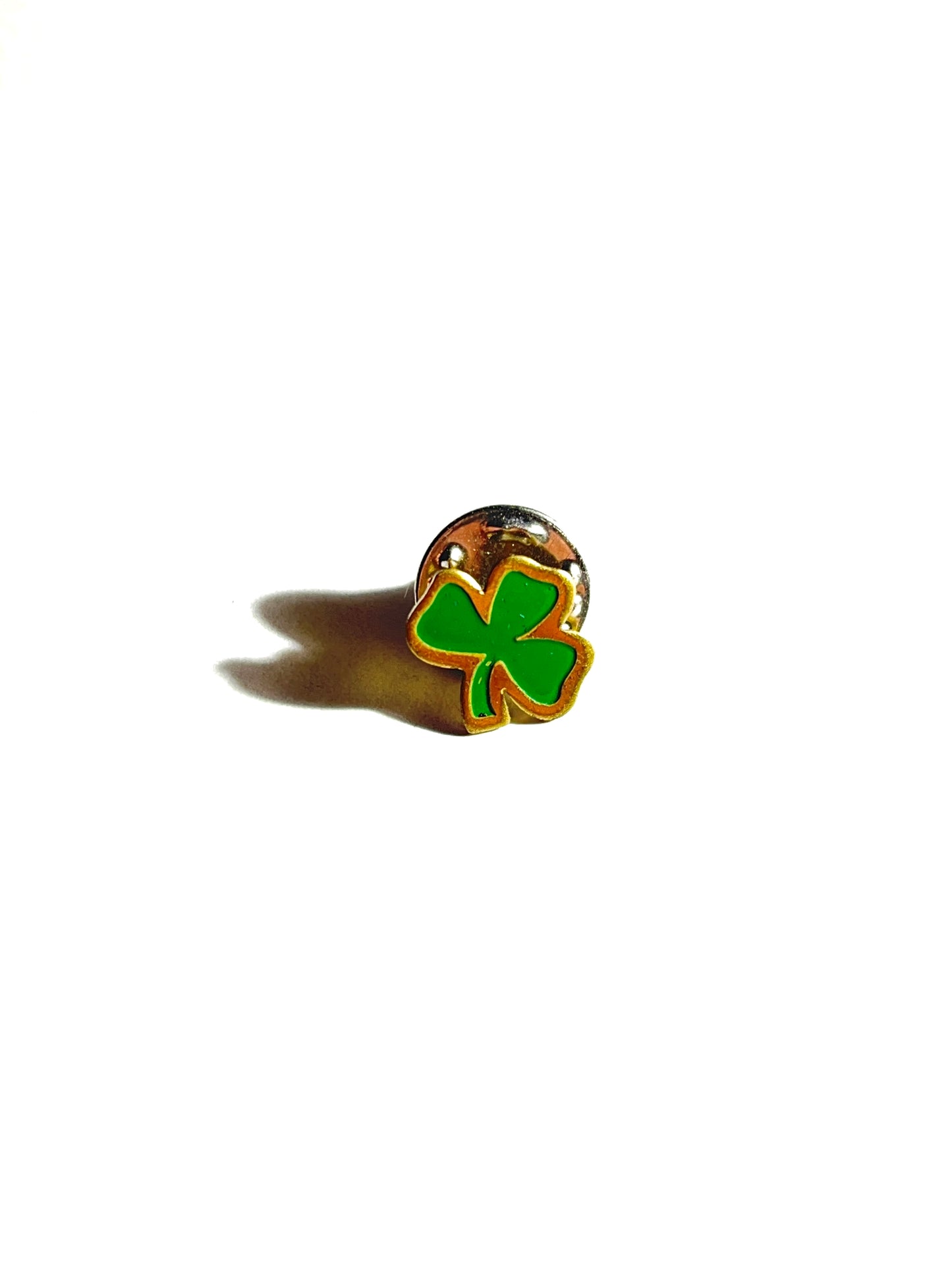 Vintage Irish Clover Pin Metal