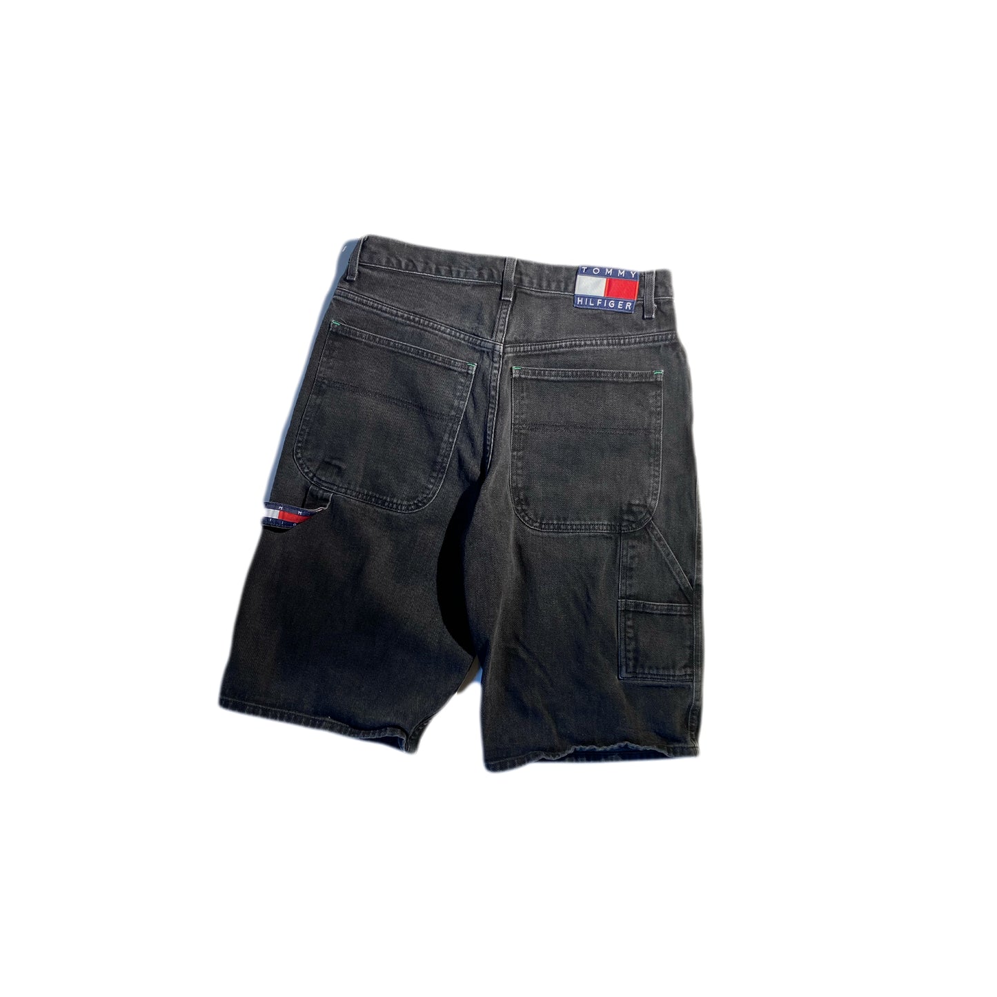 Vintage Tommy Black Jean Shorts
